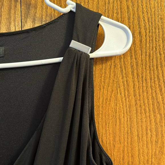 White House Black Market size 6 black jumpsuit. - Picture 4 of 12